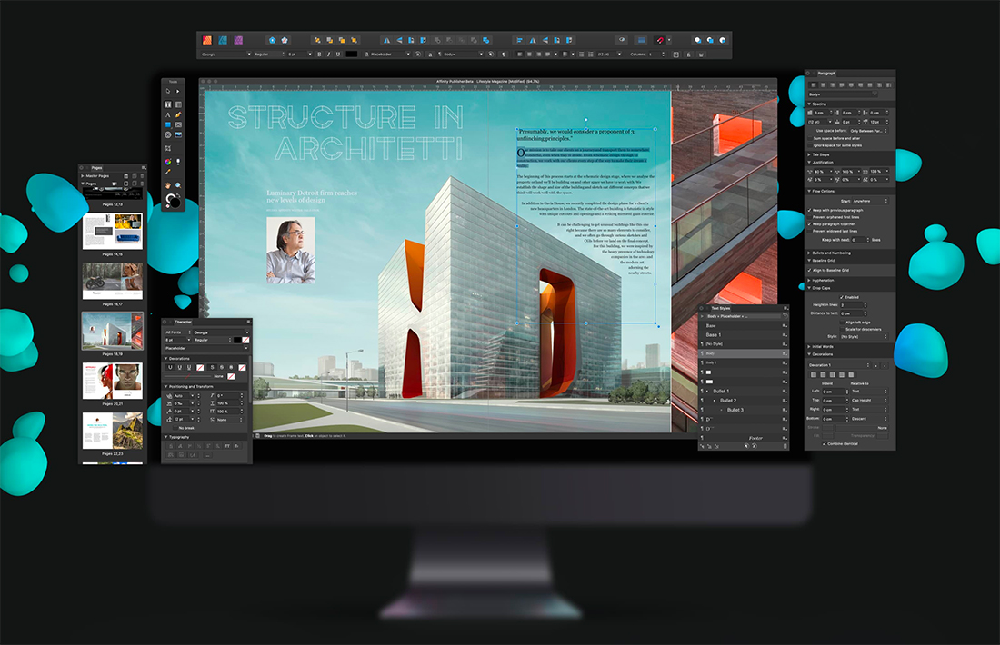 affinity publisher templates