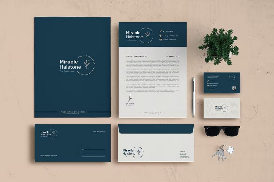 business template