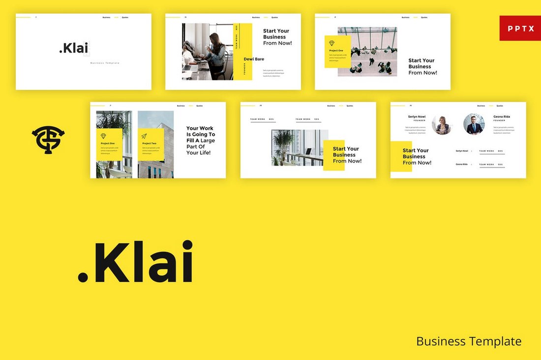 Klai Business - Powerpoint Template