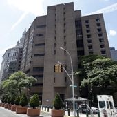 The Manhattan Correctional Center appears in this July 1, 2019 photo, in New York. New York Mayor Eric Adams&#x27; administration suggested in a letter, to New York Gov. Kathy Hochul on Aug. 9, 2023, that it wants to house migrants in a notorious federal jail that was closed after disgraced financier Jeffrey Epstein&#x27;s suicide there led to its squalid conditions being deemed unsafe for humans. (AP Photo/Richard Drew, File)