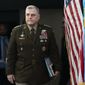 Gen. Mark A. Milley, chairman of the Joint Chiefs of Staff, acknowledges a lot of “weird and unexplainable” phenomena in the skies and different perspectives of witnesses. (Associated Press)