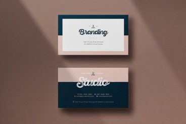 40+ Best Modern Business Card Templates 2024 (Word + PSD)