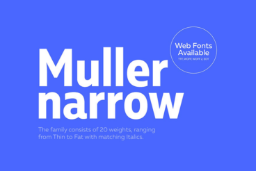 105+ Best Condensed & Narrow Fonts - Page 2