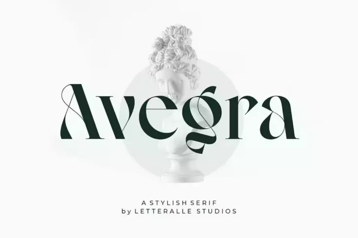 View Information about Avegra Elegant Serif Logo Font