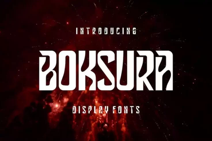 View Information about Boksura Stylish Narrow Font