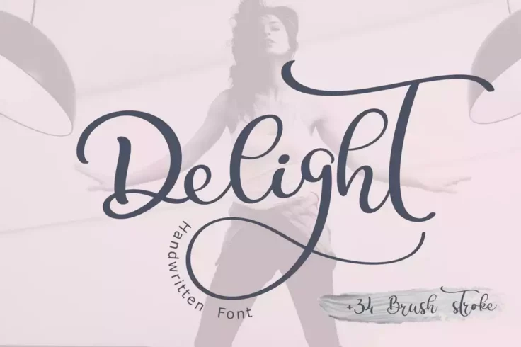 View Information about Delight Cursive Font