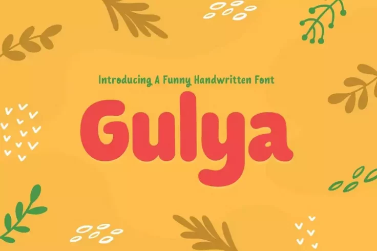 View Information about Gulya Fun Handwriting Kids Font