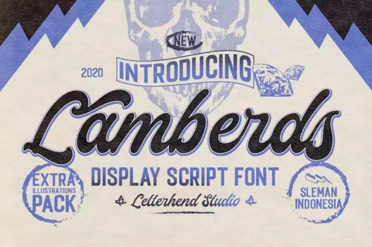 View Information about Lamberds Baseball Team Font