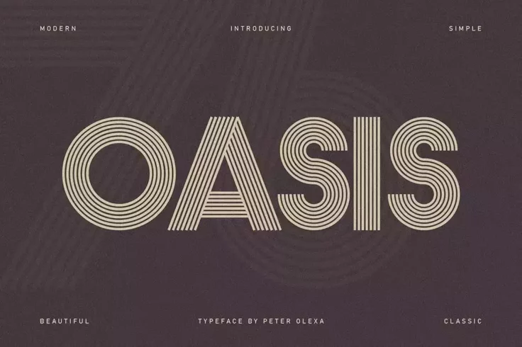 View Information about Oasis Font