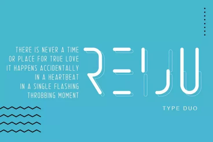 View Information about Reiju Typeface Duo