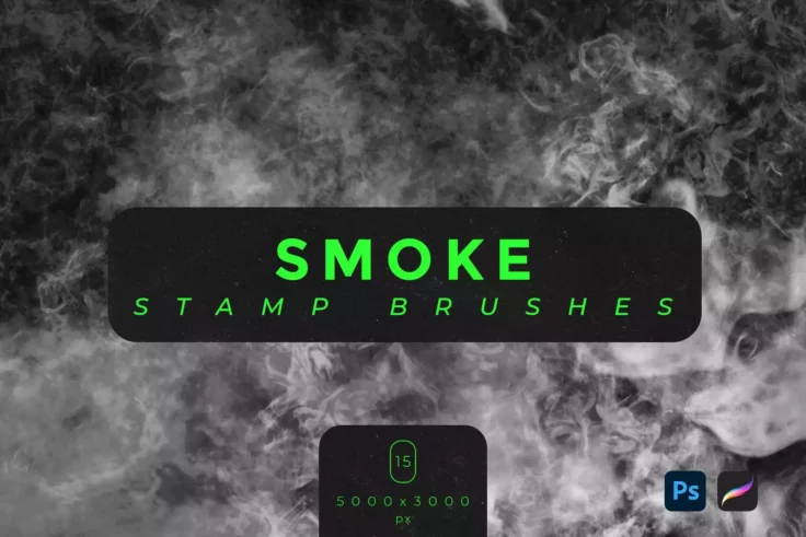 View Information about Unique Smoke Stamp Brushes