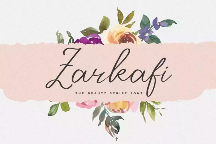 View Information about Zarkafi Font